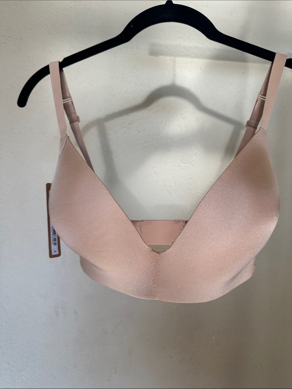 SKIMS‎ WIRELESS FORM Lightly Lined T SHIRT BRA CLAY NWT 1889 Size 36DD